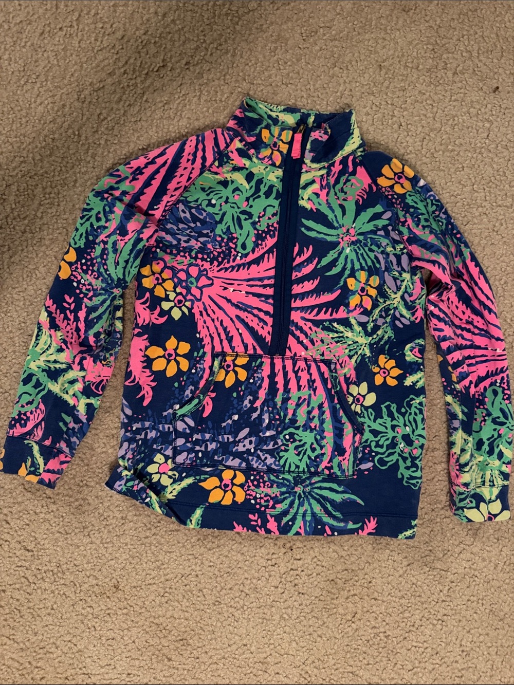 Kids Lilly half zip pullover